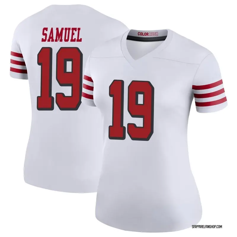 Women's Nike San Francisco 49ers Deebo Samuel White Color Rush Jersey ...