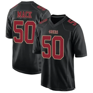 Youth Nike San Francisco 49ers Alex Mack Black Fashion Jersey - Game