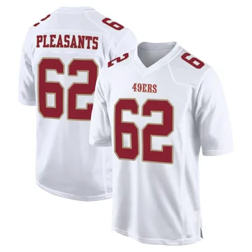 Youth Nike San Francisco 49ers Austen Pleasants White Fashion Jersey - Game