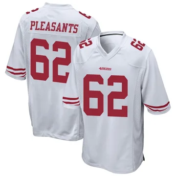 Youth Nike San Francisco 49ers Austen Pleasants White Jersey - Game