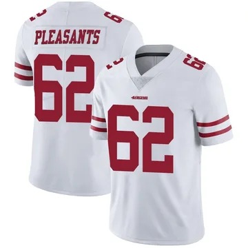Youth Nike San Francisco 49ers Austen Pleasants White Vapor Untouchable Jersey - Limited