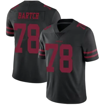 Youth Nike San Francisco 49ers Ben Bartch Black Alternate Vapor Untouchable Jersey - Limited