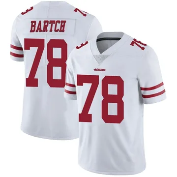 Youth Nike San Francisco 49ers Ben Bartch White Vapor Untouchable Jersey - Limited
