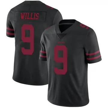 Youth Nike San Francisco 49ers Brayden Willis Black Alternate Vapor Untouchable Jersey - Limited