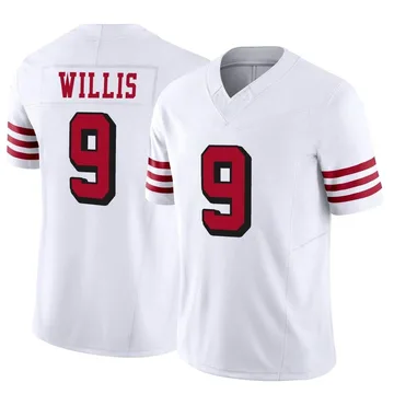 Youth Nike San Francisco 49ers Brayden Willis White Alternate Vapor F.U.S.E. Jersey - Limited