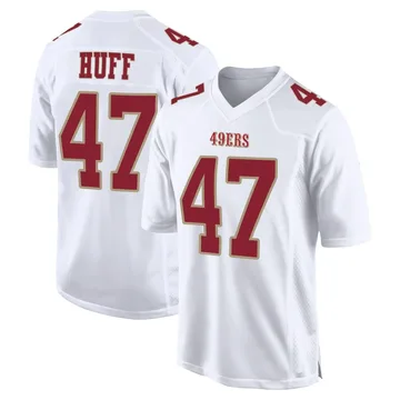 Youth Nike San Francisco 49ers Bryce Huff White Fashion Jersey - Game