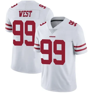 Youth Nike San Francisco 49ers CJ West White Vapor Untouchable Jersey - Limited