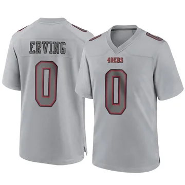 Youth Nike San Francisco 49ers Cameron Erving Gray Atmosphere Fashion Jersey - Game