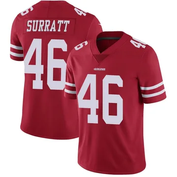 Youth Nike San Francisco 49ers Chazz Surratt Red Team Color Vapor Untouchable Jersey - Limited
