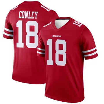 Youth Nike San Francisco 49ers Chris Conley Scarlet Jersey - Legend