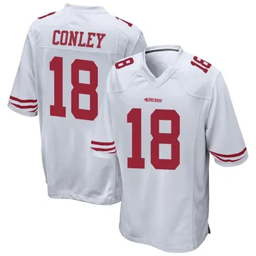 Youth Nike San Francisco 49ers Chris Conley White Jersey - Game
