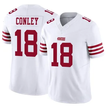 Youth Nike San Francisco 49ers Chris Conley White Vapor F.U.S.E. Jersey - Limited