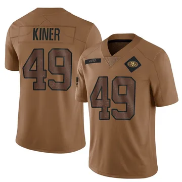 Youth Nike San Francisco 49ers Corey Kiner Brown 2023 Salute To Service Jersey - Limited