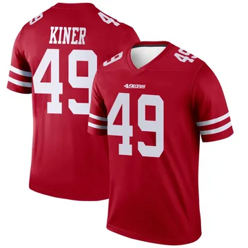 Youth Nike San Francisco 49ers Corey Kiner Scarlet Jersey - Legend
