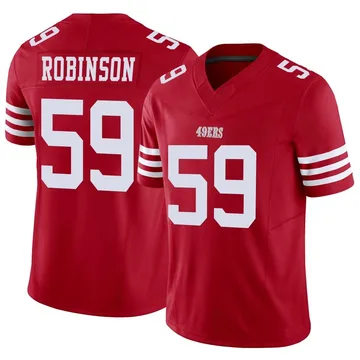 Youth Nike San Francisco 49ers Curtis Robinson Scarlet Vapor F.U.S.E. Jersey - Limited