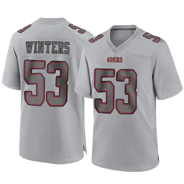 Youth Nike San Francisco 49ers Dee Winters Gray Atmosphere Fashion Jersey - Game