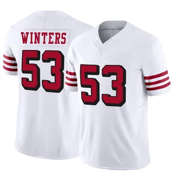 Youth Nike San Francisco 49ers Dee Winters White Alternate Vapor F.U.S.E. Jersey - Limited