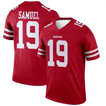 Youth Nike San Francisco 49ers Deebo Samuel Scarlet Jersey - Legend