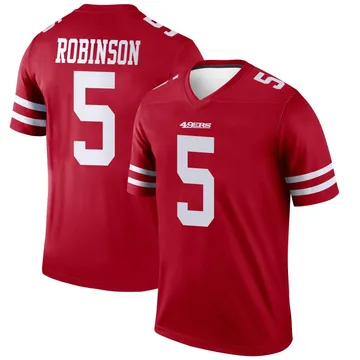 Youth Nike San Francisco 49ers Demarcus Robinson Scarlet Jersey - Legend