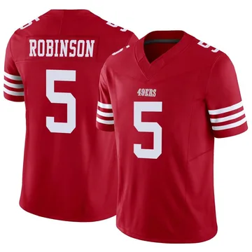 Youth Nike San Francisco 49ers Demarcus Robinson Scarlet Vapor F.U.S.E. Jersey - Limited