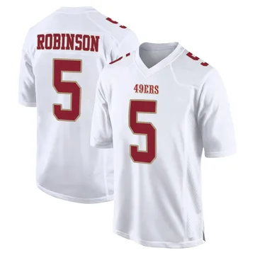 Youth Nike San Francisco 49ers Demarcus Robinson White Fashion Jersey - Game