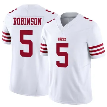Youth Nike San Francisco 49ers Demarcus Robinson White Vapor F.U.S.E. Jersey - Limited