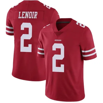 Youth Nike San Francisco 49ers Deommodore Lenoir Red Team Color Vapor Untouchable Jersey - Limited