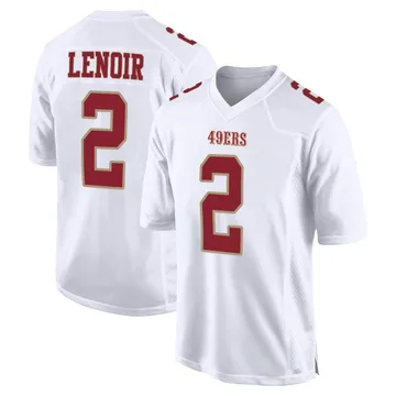 Youth Nike San Francisco 49ers Deommodore Lenoir White Fashion Jersey - Game