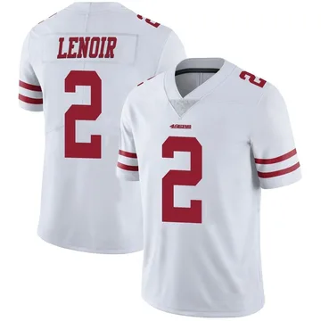Youth Nike San Francisco 49ers Deommodore Lenoir White Vapor Untouchable Jersey - Limited