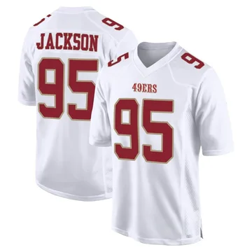 Youth Nike San Francisco 49ers Drake Jackson White Fashion Jersey - Game