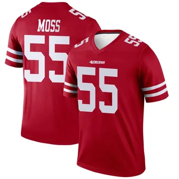 Youth Nike San Francisco 49ers Drew Moss Scarlet Jersey - Legend