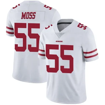 Youth Nike San Francisco 49ers Drew Moss White Vapor Untouchable Jersey - Limited