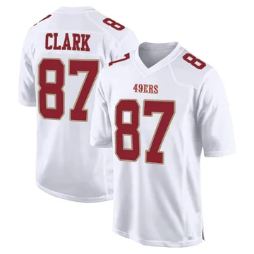 Youth Nike San Francisco 49ers Dwight Clark White Fashion Jersey - Game