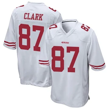 Youth Nike San Francisco 49ers Dwight Clark White Jersey - Game