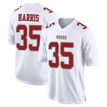 Youth Nike San Francisco 49ers Erik Harris White Fashion Jersey - Game