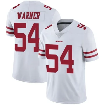 Youth Nike San Francisco 49ers Fred Warner White Vapor Untouchable Jersey - Limited