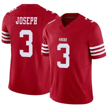 Youth Nike San Francisco 49ers Greg Joseph Scarlet Vapor F.U.S.E. Jersey - Limited