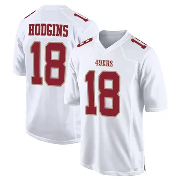 Youth Nike San Francisco 49ers Isaiah Hodgins White Fashion Jersey - Game