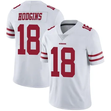 Youth Nike San Francisco 49ers Isaiah Hodgins White Vapor Untouchable Jersey - Limited