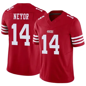 Youth Nike San Francisco 49ers Isaiah Neyor Scarlet Vapor F.U.S.E. Jersey - Limited