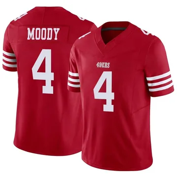 Youth Nike San Francisco 49ers Jake Moody Scarlet Vapor F.U.S.E. Jersey - Limited