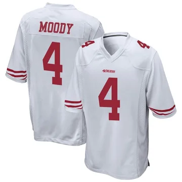 Youth Nike San Francisco 49ers Jake Moody White Jersey - Game