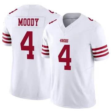 Youth Nike San Francisco 49ers Jake Moody White Vapor F.U.S.E. Jersey - Limited