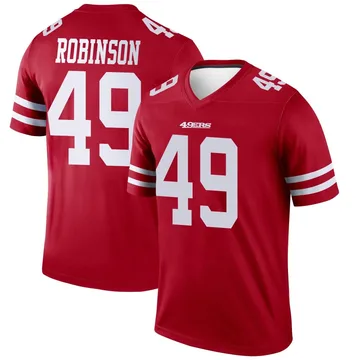 Youth Nike San Francisco 49ers Jakob Robinson Scarlet Jersey - Legend