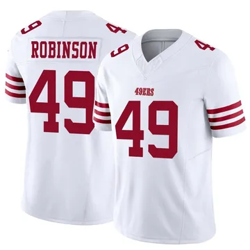 Youth Nike San Francisco 49ers Jakob Robinson White Vapor F.U.S.E. Jersey - Limited