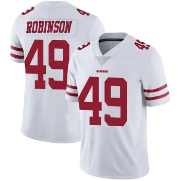Youth Nike San Francisco 49ers Jakob Robinson White Vapor Untouchable Jersey - Limited