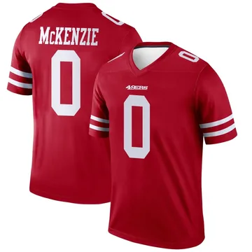 Youth Nike San Francisco 49ers Jalen McKenzie Scarlet Jersey - Legend
