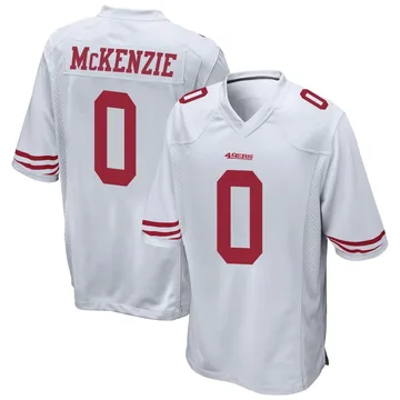 Youth Nike San Francisco 49ers Jalen McKenzie White Jersey - Game