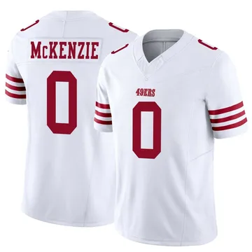 Youth Nike San Francisco 49ers Jalen McKenzie White Vapor F.U.S.E. Jersey - Limited