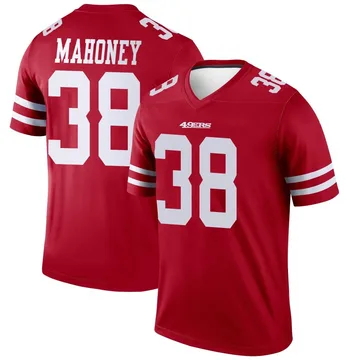 Youth Nike San Francisco 49ers Jaylen Mahoney Scarlet Jersey - Legend